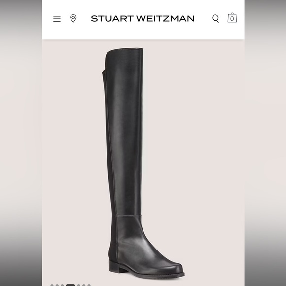 STUART WEITZMAN 5050 BOOTS SIZE 8 - Picture 3 of 7